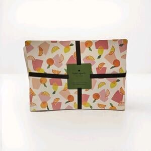 Kate Spade New York Set of 6 Modern Citrus Fruit Easy Care Placemats SummerNWT